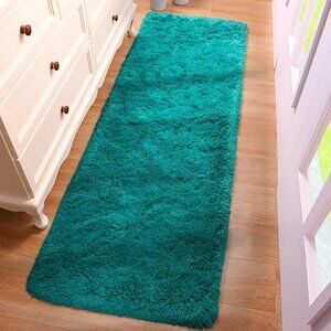 NEW Teal Green Runner Rug 2x6 Hallway Runners Non Slip Runner Rugs for Entryway